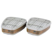 3M 6000 SERIES GAS & VAPOUR A1 FILTERS PK 2
