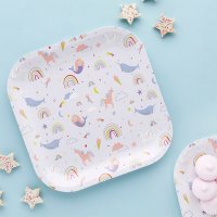 Enchanted Paper Plates - Pack of 8