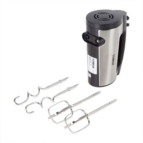 Tower 300W Stainless Steel Hand Mixer | T12016