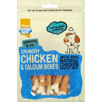 Good Boy Pawsley & Co. Dog Treats - Crunchy Chicken & Calcium Bones 100g x 8