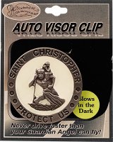 Car Visor/St.Christopher - Luminous   (72785)