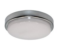 ROYAL CCT 18W Round Bulkhead C/W  White/Black/Chrome trim + 400mm cable