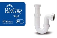 Polypipe Tubular Swivel Trap ‘P’ (Adjustable Telescopic) 32mm. 75mm Seal WT64