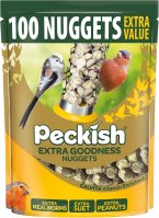 Peckish Extra Goodness Wild Bird Suet Nuggets 100pk 2kg x 1