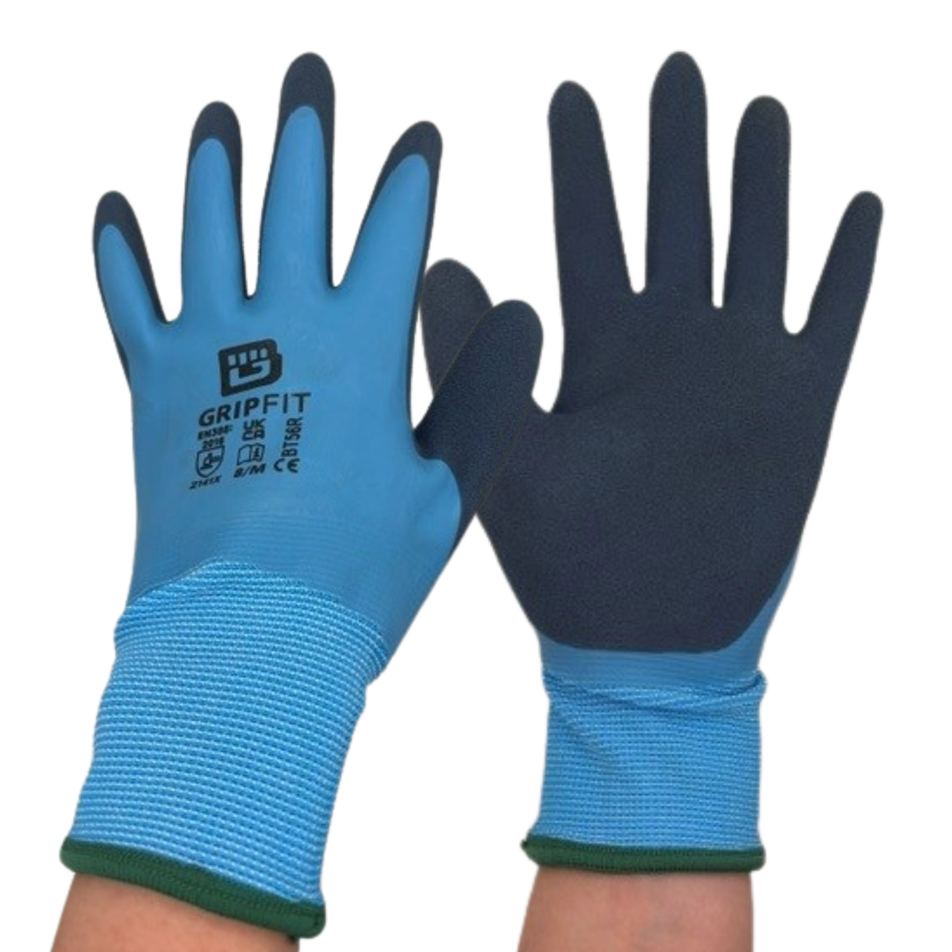 Bodytech Gripfit Waterproof Lined Work Glove, Pair