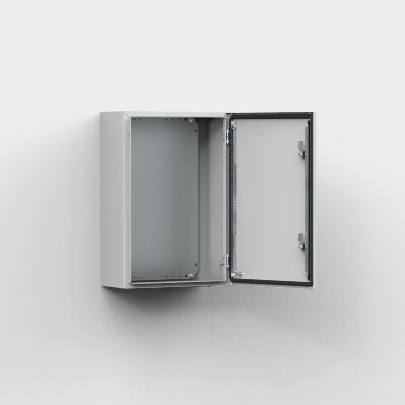 MAS1008026R5 nVent Hoffman Mild Steel Enclosure 1000x800x260 IP66 Including Mounting Plate