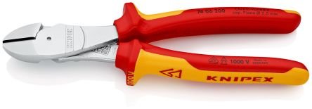 Knipex 200mm 1000V High Leverage Snips 7406200