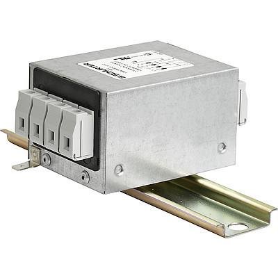 FMAD RAIL FILTER 3 Phase+N 1ST 20A 480VAC Din Rail Mount