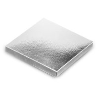Raised Silver Base 120 x 120mm