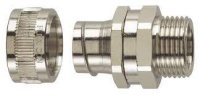 Flexicon FU-S Nickel Plated Brass Male Glands - Swivel Type - FU Conduit Range