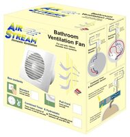 Bathroom Fan with Timer 100mm ASNOVA4NT
