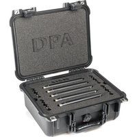 DPA d:mension™ Surround Kit with 5 x 4006A, Clips, Windscreens in Peli Case