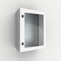 ADT07050R5 nVent Hoffman Glazed door, 700x500, Mild steel, 3mm double bit lock