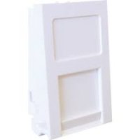 Excel Shutter White - Euro Size 50x25mm