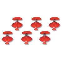 SET OF 6 SMALL SUCTION CUPS