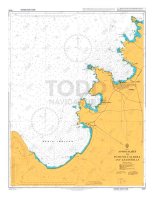 ADMIRALTY Chart - 4231 Approaches to Puertos Caldera and Calderilla