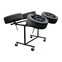 Alloy Wheel Painting Stand - Deluxe Heavy Duty