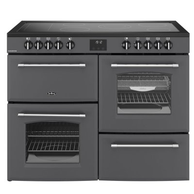 Belling Farmhouse 110cm Electric Range Cooker Anthracite | FH110EANT