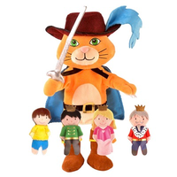 Puss In Boots Hand/Finger Puppets.