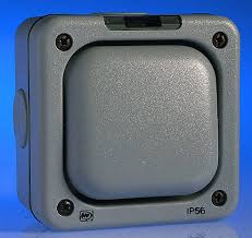 10A 1GANG OUTDOOR SWITCH IP56
