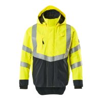 Mascot Harlow 15501-231-1718 Outer Shell Jacket Hi-Visibility Yellow/Navy