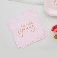 She Said Yaaas Paper Napkins - Pack of 16