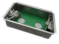 Cesco 35 mm 2-Gang Metal Fire Rated Dry Lining Box