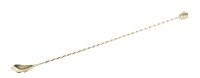 Gold Skull Bar Spoon 40.5cm