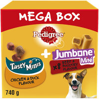Pedigree Jumbone Small & Tasty Mini MEGA BOX 740g x 1
