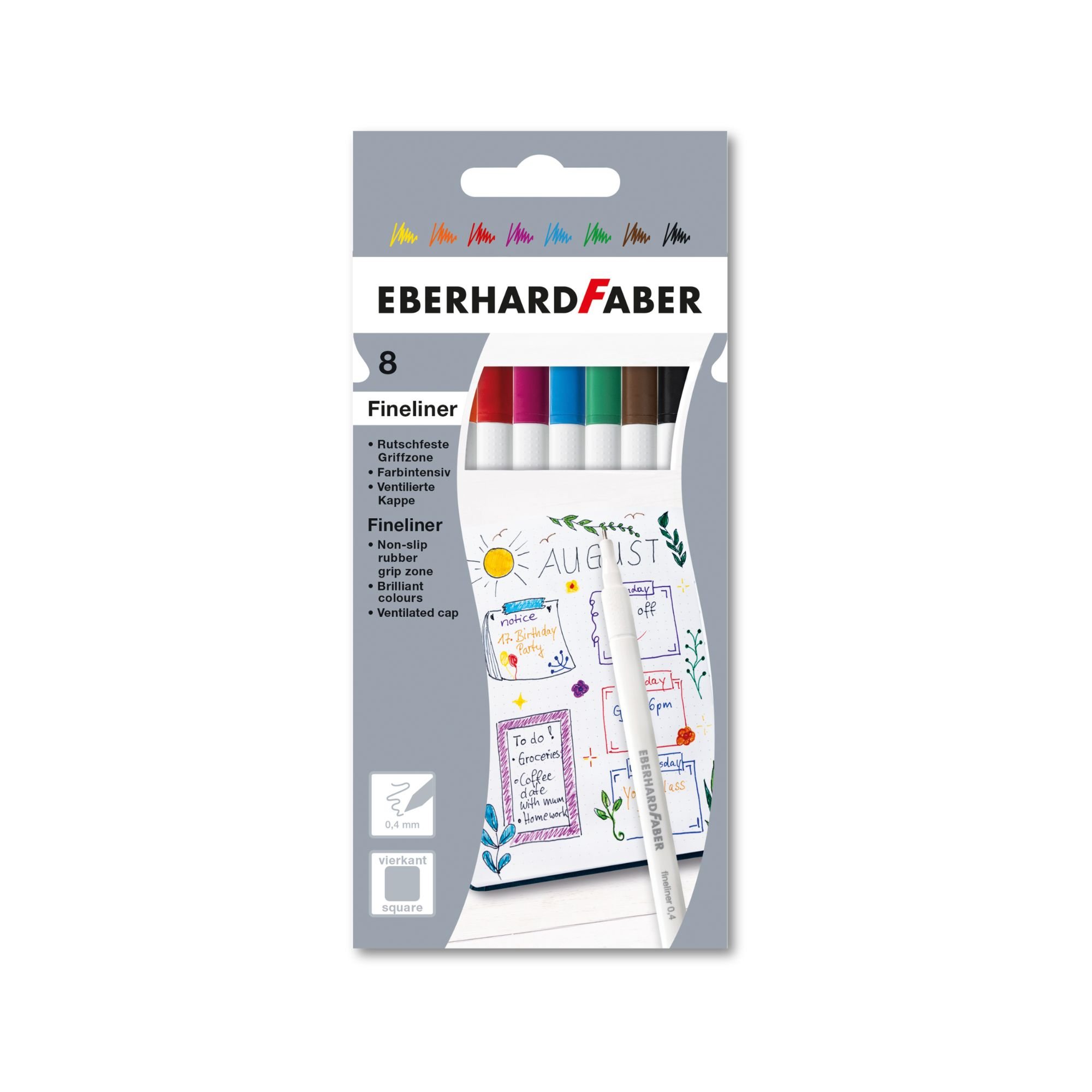 Faber Castell Fineliner Grip (8pk)