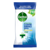 Dettol Biodegradable AntiBac Surface Wipes 110 sheets x 4