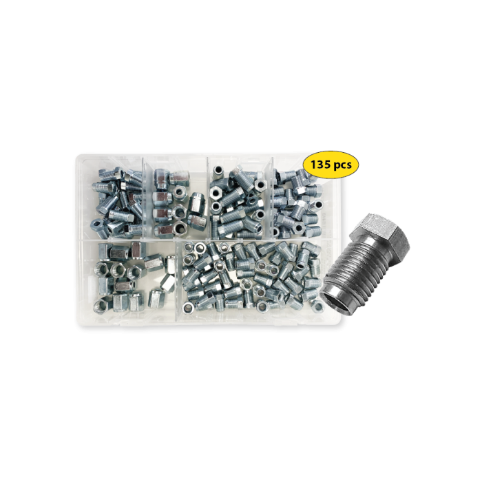 Assorted Male / Female Brake Nuts 