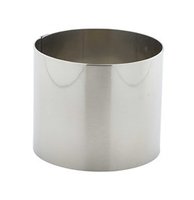 Stainless Steel Mousse Ring 7x6cm Carton of 12
