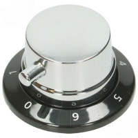 Leisure Beko Cooker Top Hob Black Chrome Commutator Knob Genuine