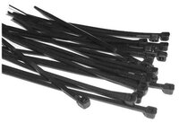 BLACK CABLE TIE 300MM X 7.6MM