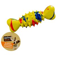 Extra Select Rubber Teething Dumbbell 1x6