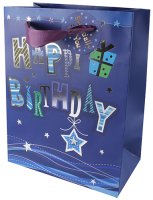 Gift Bag - Masculine Birthday  (29742)