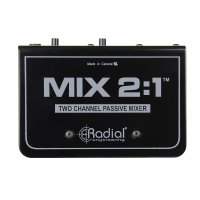 Radial Mix 2-1 Two Channel Passive Stereo to Mono Mixer