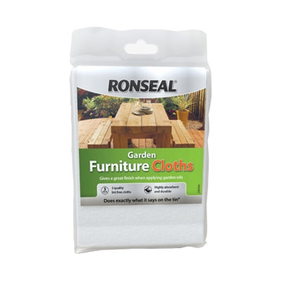 Ronseal Garden Furniture Cloth - 3 Pack