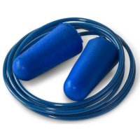QED Corded Blue Detectable Ear Plugs (200 per pack)