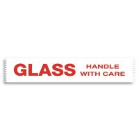 Glass Handle with Care Tape - 50mm x 66m