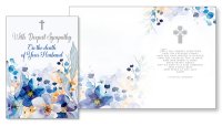 Card - With Sympathy/Husband  (21340)