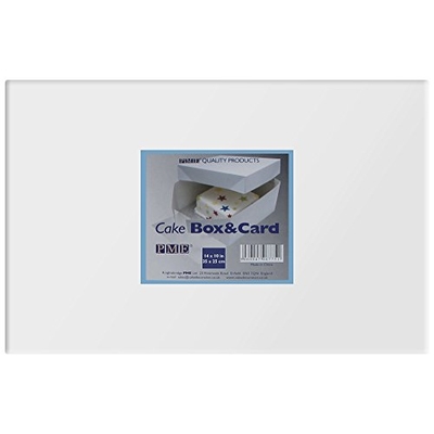 CB902 CAKE BOX OBLONG 14X10""