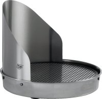 Reitel Steam Bowl Stainless steel with splash guard for steam cleaners