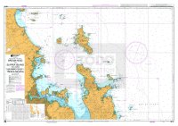 AMIRALTY Chart - NZ53 Bream Head to Slipper Island including Hauraki Gulf / Tikapa Moana