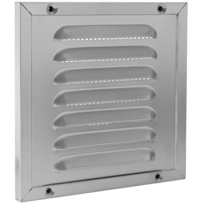 Kaderrooster+gaas alu wit 200x200