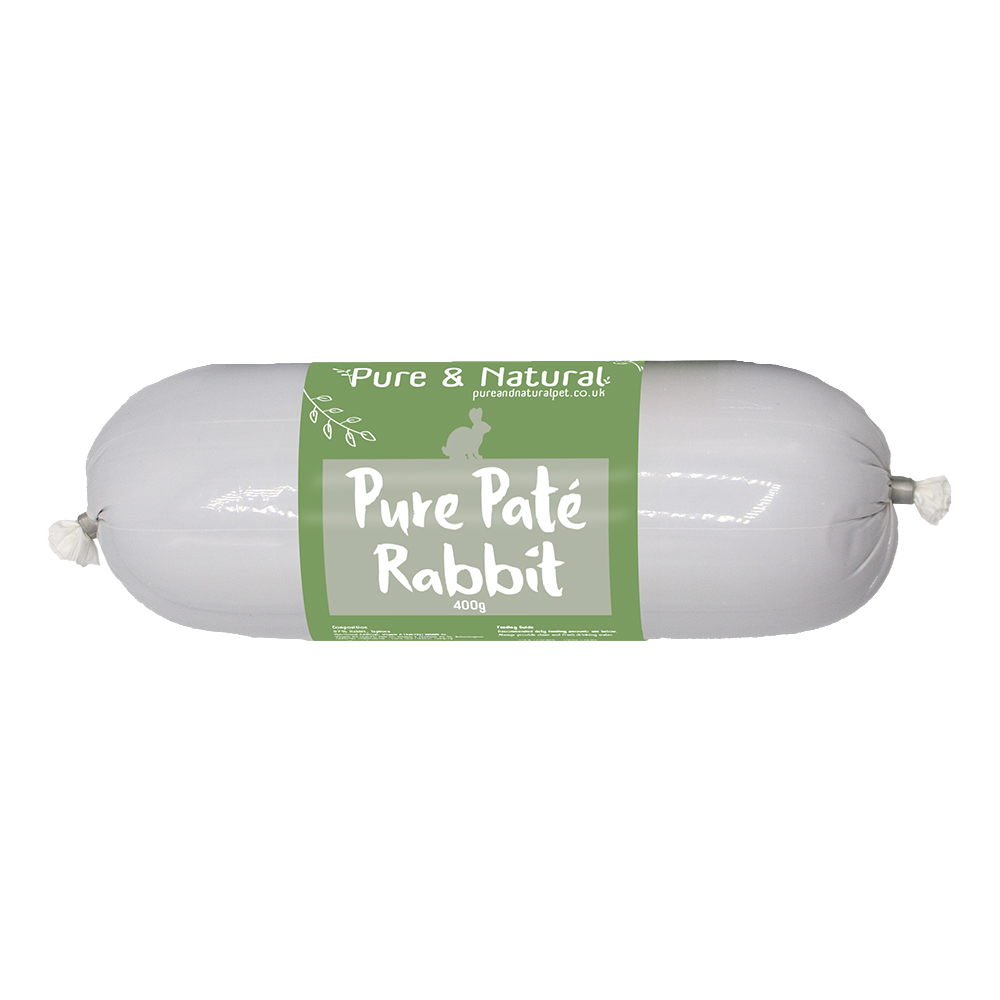 Pure & Natural Pure Pate Sausage Rabbit 400gm