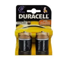 Duracell Duralock D Battery Pack of 2