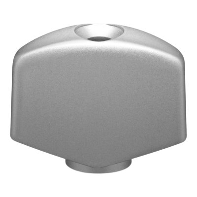 Schaller Guitar Button Satin Chrome Plated Small