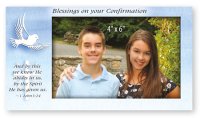 Confirmation Art Metal Photo Frame   (F46392)